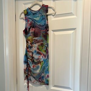 Multicolor Sleeveless Dress